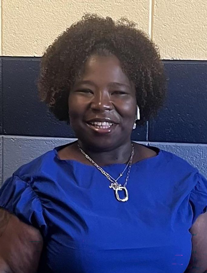 Woman smiling