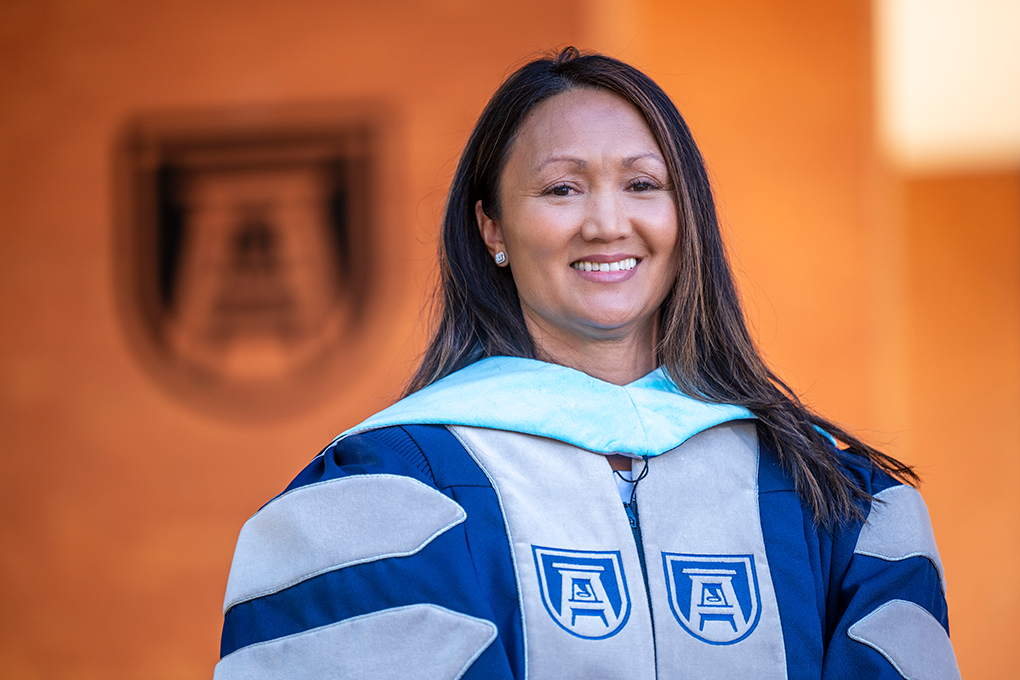 A lesson in persistence: Student and program director earns her EdD