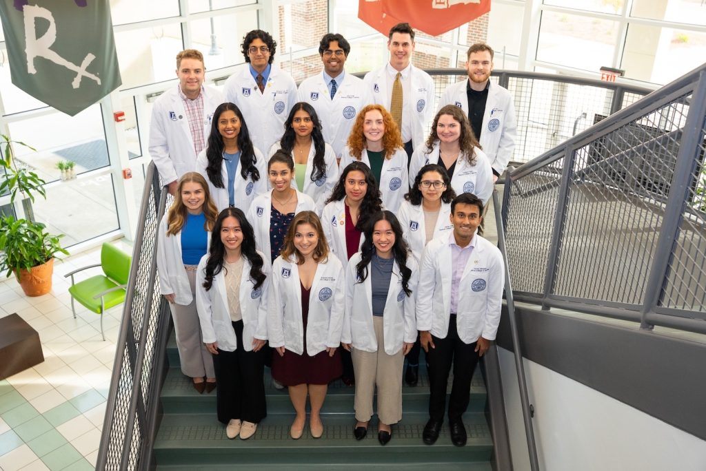 A group of medical students