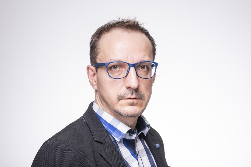 Man posing for a photo