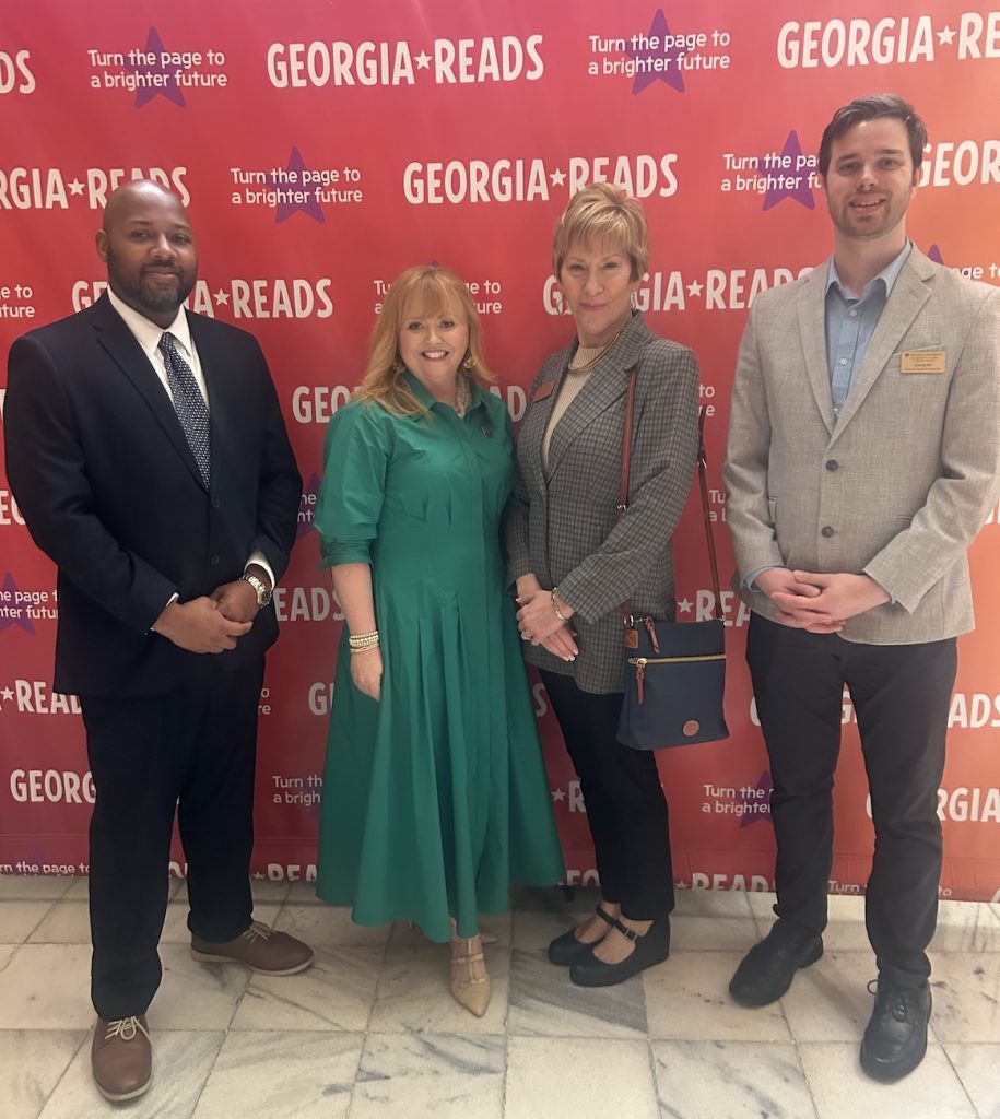 People at the Georgia Reads event at the State Capitol