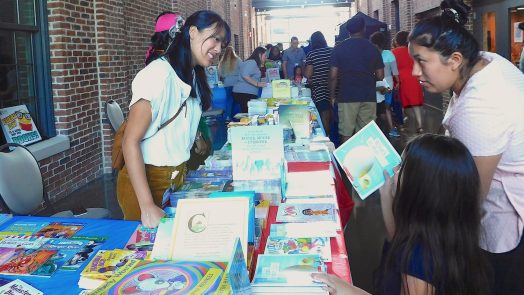 People at the Harris Literacy Center Event