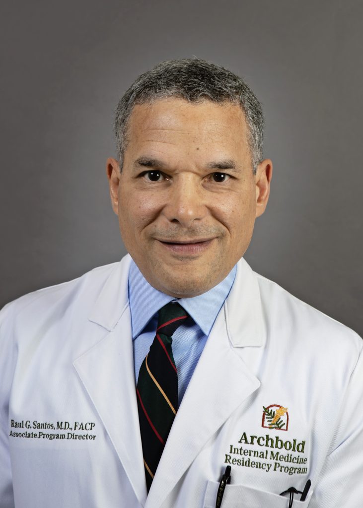 Raul Santos, MD, of Thomasville, Chairman of the Archbold Memorial Hospital Credentialing Committee.
