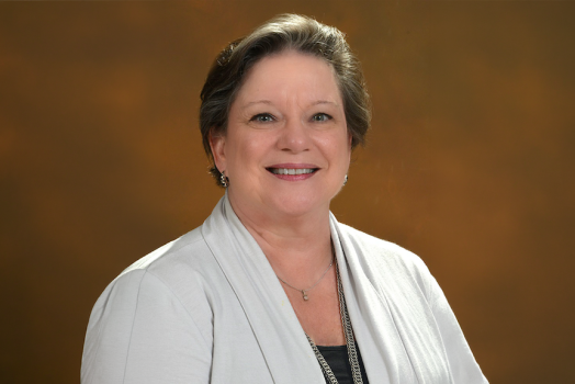 woman smiling for portrait