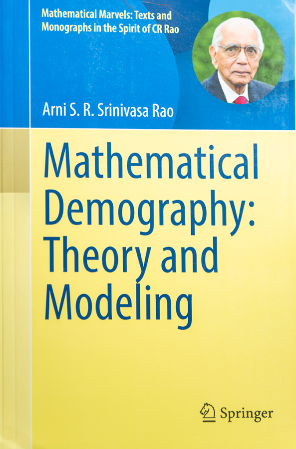 A cover of a textbook titled, "Mathematical Demography: Theory and Modeling."