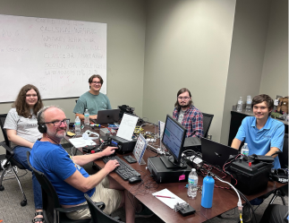 Students and faculty participate in Amateur Radio activity