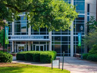 Photo of University Hall on Augusta University's Summerville Campus.
