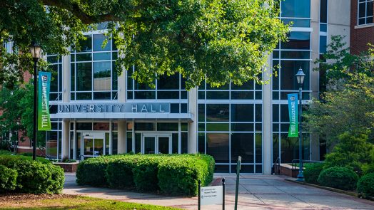 Photo of University Hall on Augusta University's Summerville Campus.