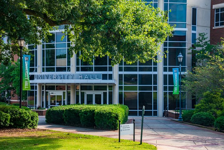 Photo of University Hall on Augusta University's Summerville Campus.